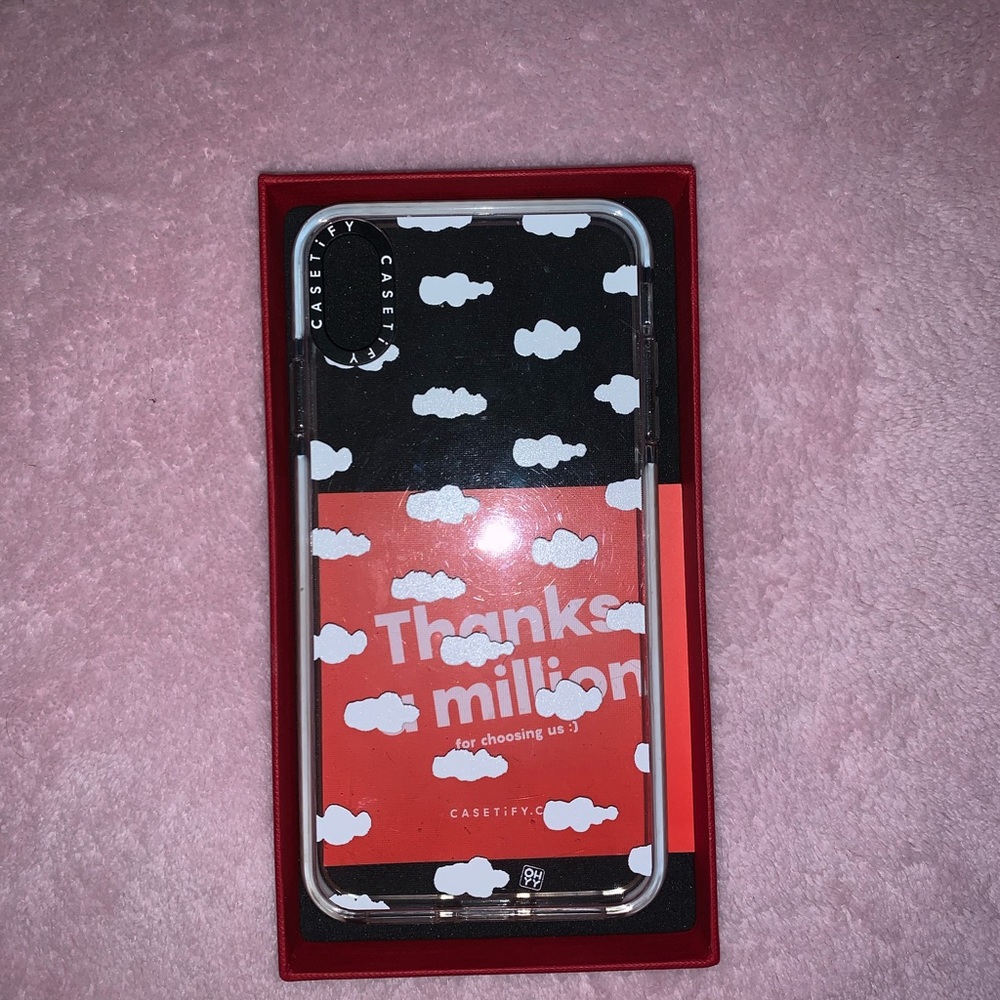 Casetify Cloud iPhone XS Max case